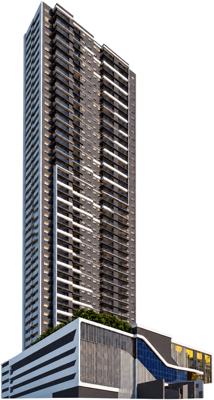 Torre residencial única do DOM Parque Barueri
